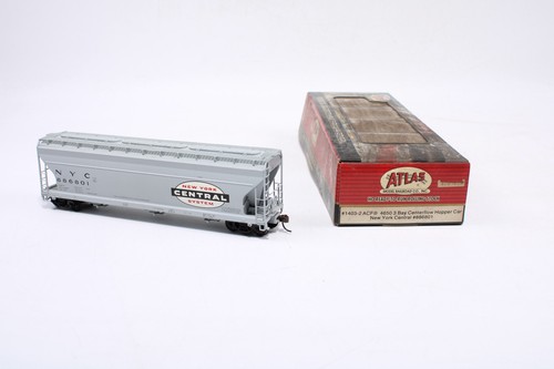 Coche tolva de flujo central Atlas calibre HO 1403-2ACF 4650 3 bahías New York Central 886801 | Condition: Used