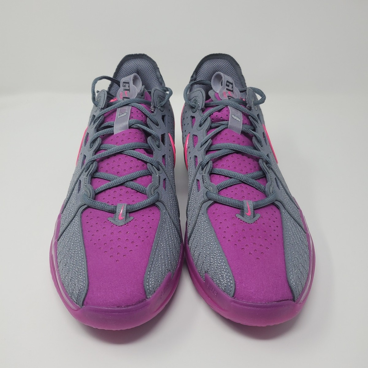 Nike G.T. Cut 3 Smoke Grey Black Fuchsia Shoes DV2913-006  display picture 2