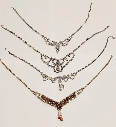 Vintage / Modern Costume Necklace Jewelry Lot - 4 pieces