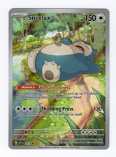 Snorlax 051 Sv: Scarlet & Violet Black Star Promo Cards Holo NM Condition