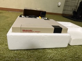 Nintendo NES Control Deck Console NES-001 w/ Original Box, NTSC one controller