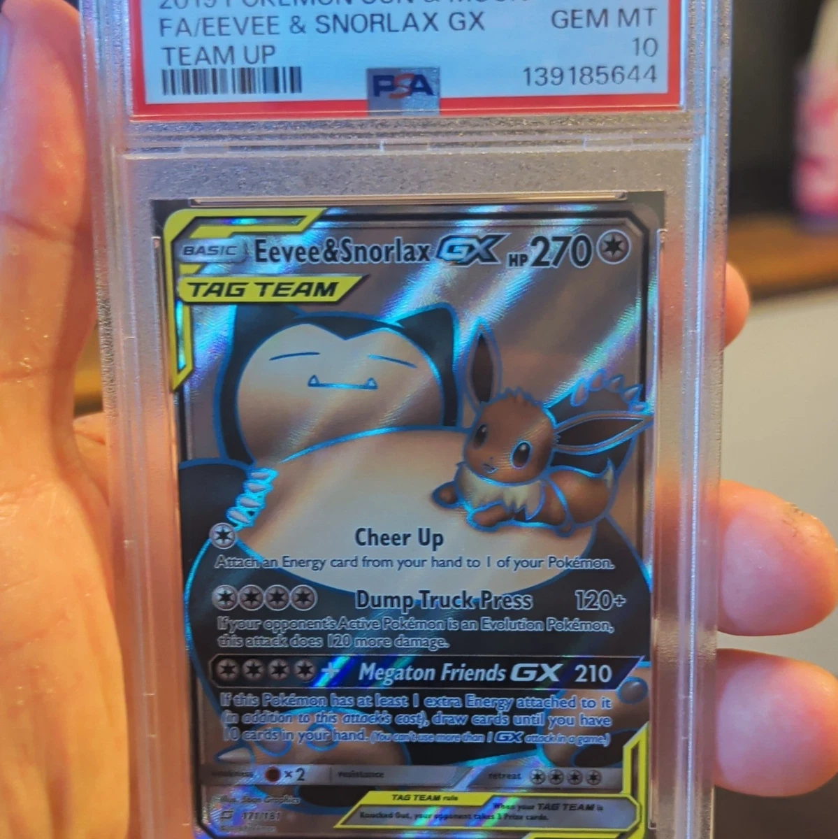 Eevee & Snorlax GX 171/181 Sm-Team Up for sale | eBay