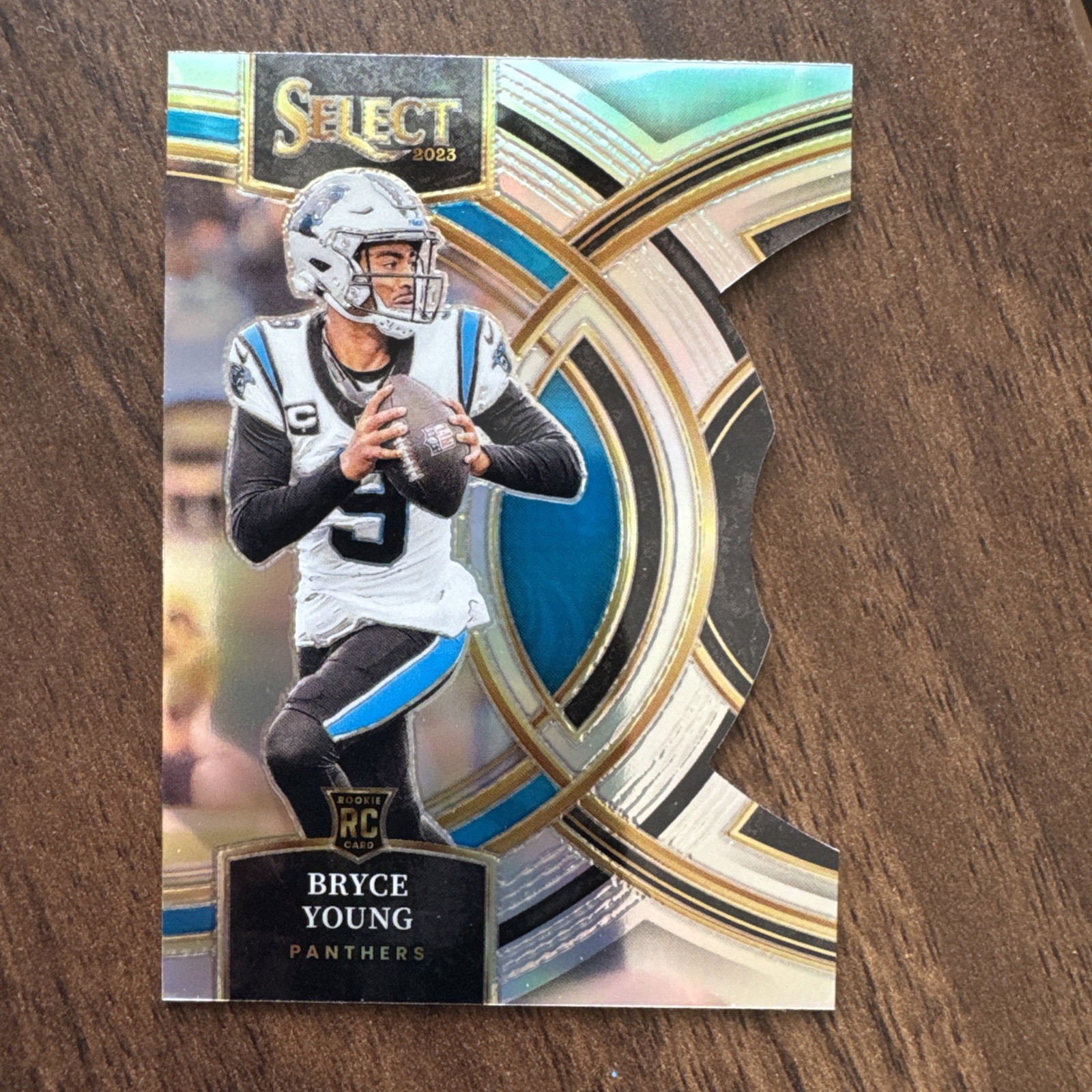 2023 Panini Select Premier Level - Bryce Young (RC) Silver Prizm Die Cut #167