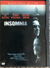 Insomnia DVD 2002 Widescreen Al Pacino Robin Williams Hilary Swank Preowned