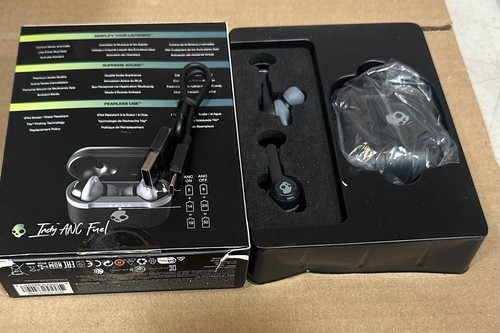 Skullcandy Indy ANC Fuel Wireless Earbuds - Black (S2IYW-P762) TESTED
