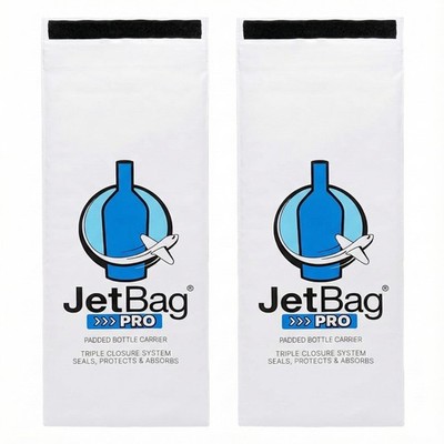 PRO Protective & Absorbent Wine Bag - Triple Layer, Triple Seal, Absorbs 750 ...