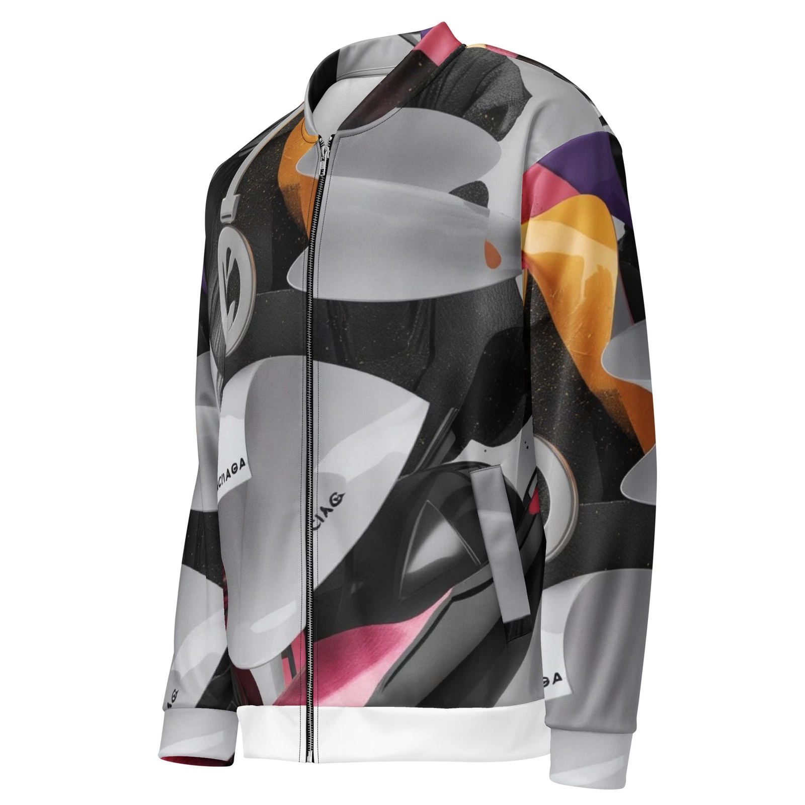 Unisex Bomber Jacket - product detail image 3