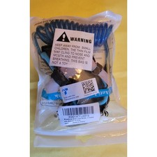 Blisstime Anti Lost Wrist Link Safety Leash for Toddlers Kids Blue Steel Wire