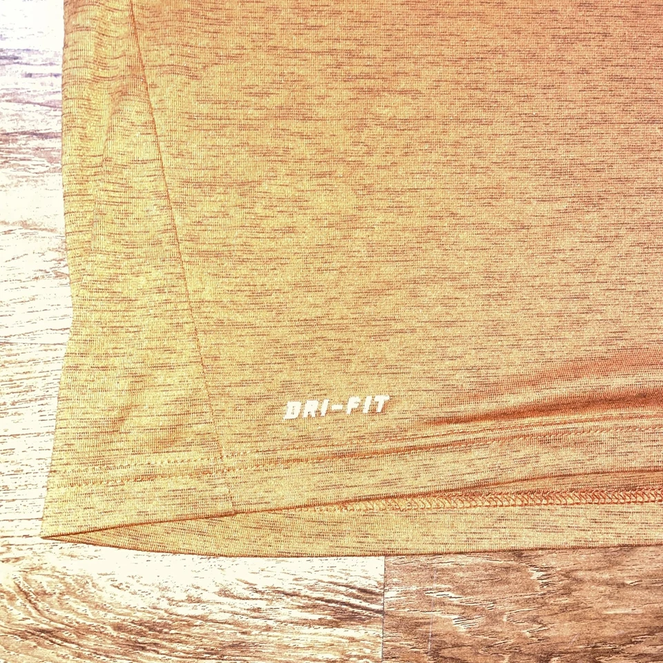 Texas Longhorns Shirt Mens Burnt Orange NCAA Football Nike Dri Fit Long Sleeve - Image 4 of 4