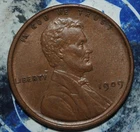 1909 VDB lincoln cent  {{{1F24