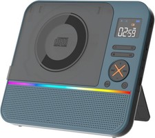 CD Player Portable, MONODEAL HiFi Stereo Portable CD Player Bluetooth, Desktop