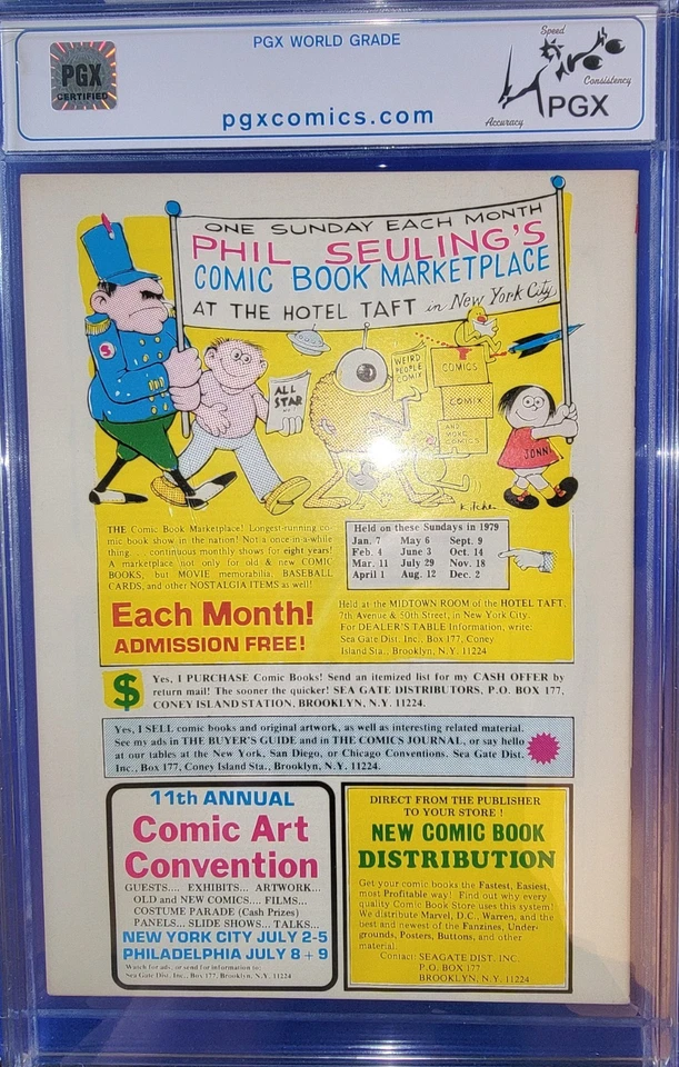 CEREBUS THE AARDVARK #11 9.8 Graded. RARE HIGH-GRADE!  - Image 4 of 4