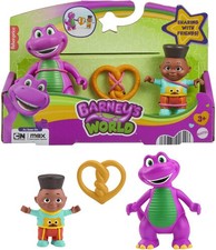 Fisher Price - Barney's World: Barney  David Figure Pack New Toy Figure