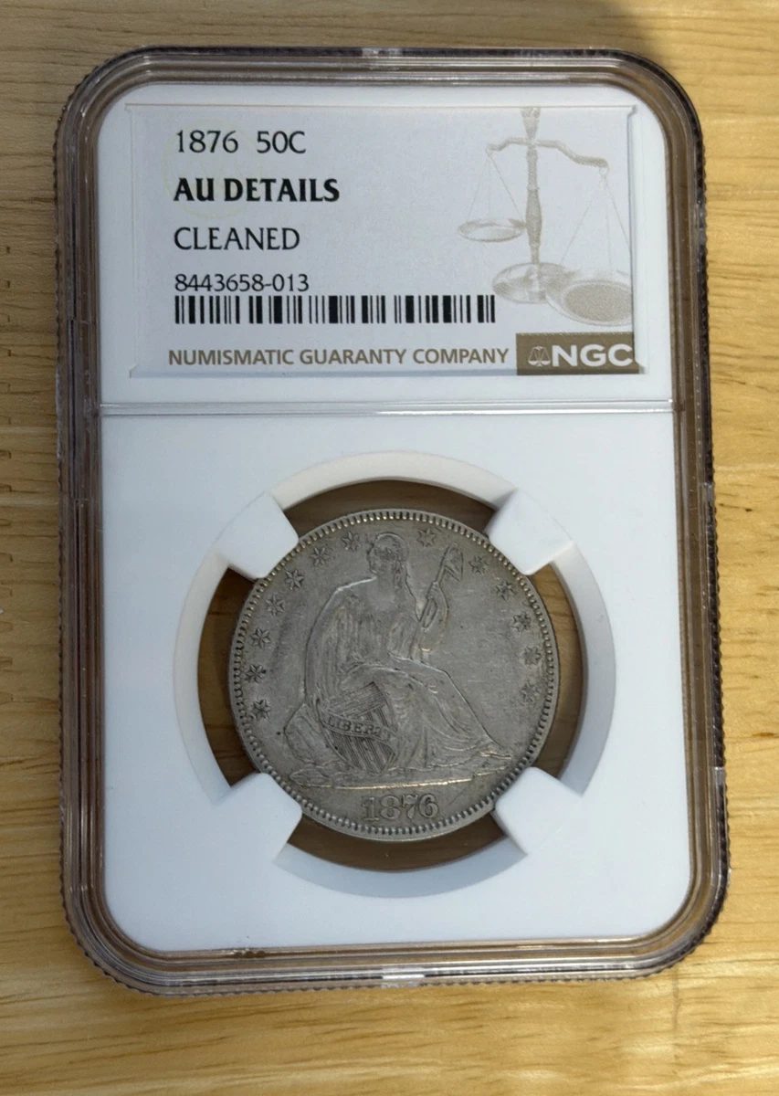 NGC 1876 Year Seated Liberty US Half Dollars (1839-1891) for sale