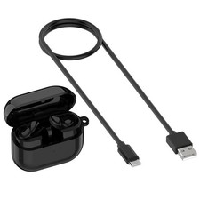 Black Charging Box w/ Cable For Samsung Galaxy Buds3 Pro SM-R630 Earphones eq