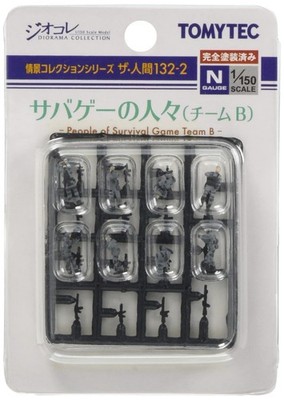 Scenario Collection The Humans 132-2 Airsoft Team B Diorama Acc. 319207