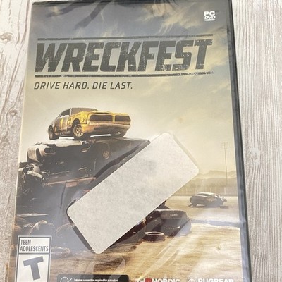 BRAND NEW Sealed WRECKFEST PC DVD-ROM GAME! Drive Hard Die Last. 2019 THQ Nordic
