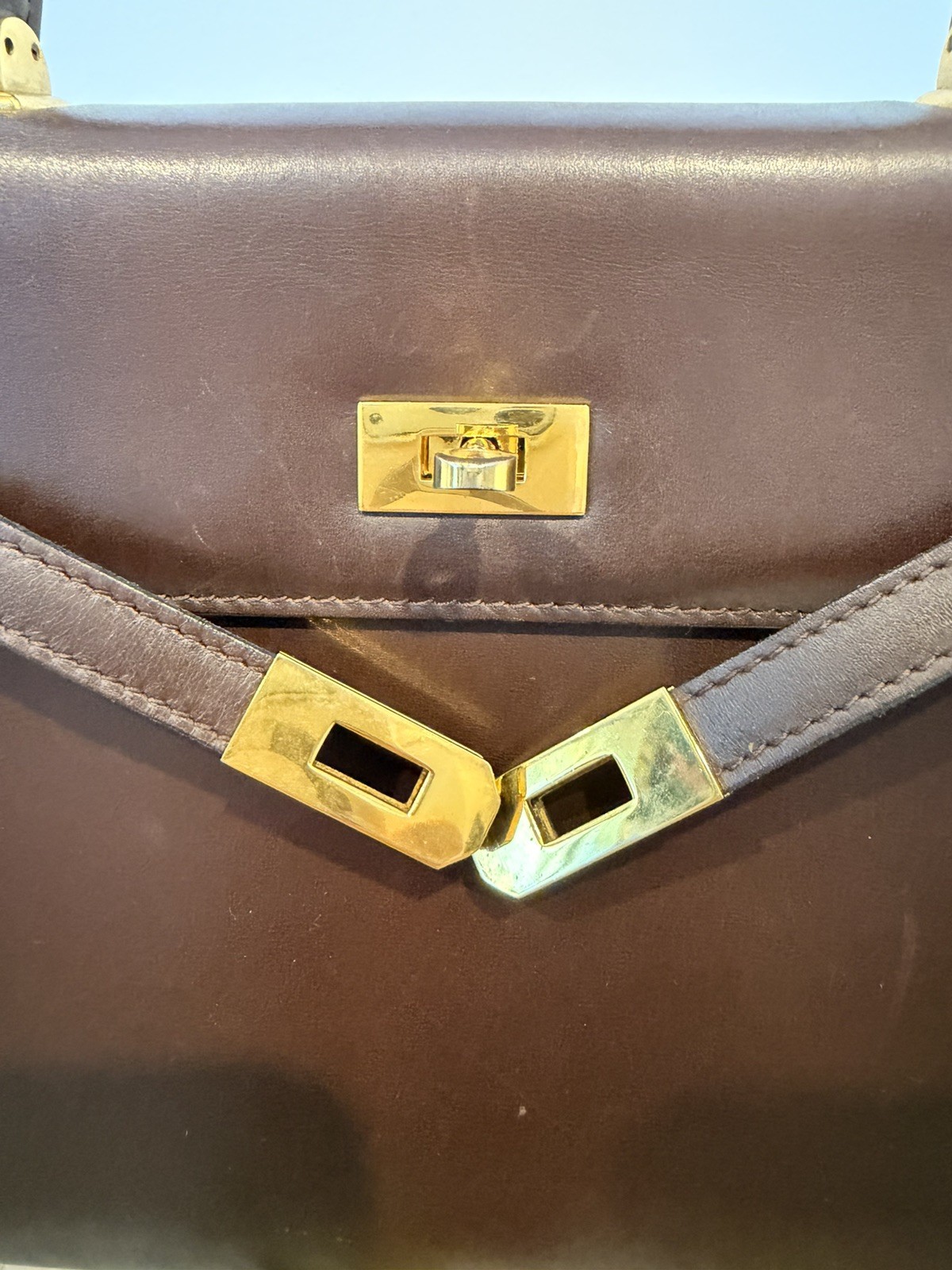 Authentic Bally top handle handbag — image 5