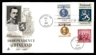 Mayfairstamps US FDC 1967 Finland Coat of Arms Map First Day Cover aaw_46201