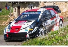 1/43 scale TOYOTA Yaris WRC Winner Rally Croatia 2021 Sebastien Ogier - Julien I