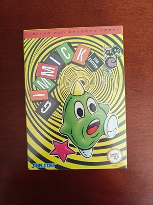 Sealed Nintendo NES Gimmick USA Edition New - Limited Run Games