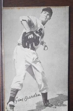 1947-66 Exhibits - W461 Gene Bearden (RC)