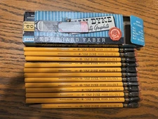 Vintage Rare Eberhard Faber Van Dyke Pencil 601  # 3 Hard 12 Boxed