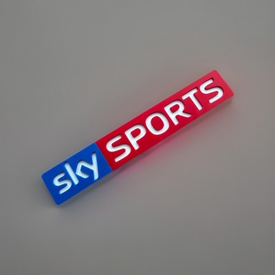 Sky Sports Style Wandschild - Männerhöhle / Bar / TV Zimmer Deko