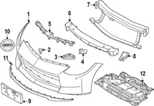 Genuine Nissan Upper Bracket 62229-6GP0A