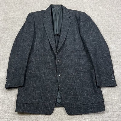 Vintage 50s Eagle Clothes Wool Atomic Fleck Blazer Jacket Mens 44 Rockabilly