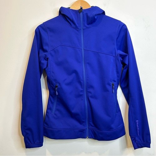 Black Diamond Women’s Coalesce Hoody Polartec Windproof Jacket Purple S Outdoor