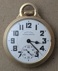 Antique Vintage Hamilton 992B Railroad Pocket Watch 21 Jewel Circa 1945 Running!
