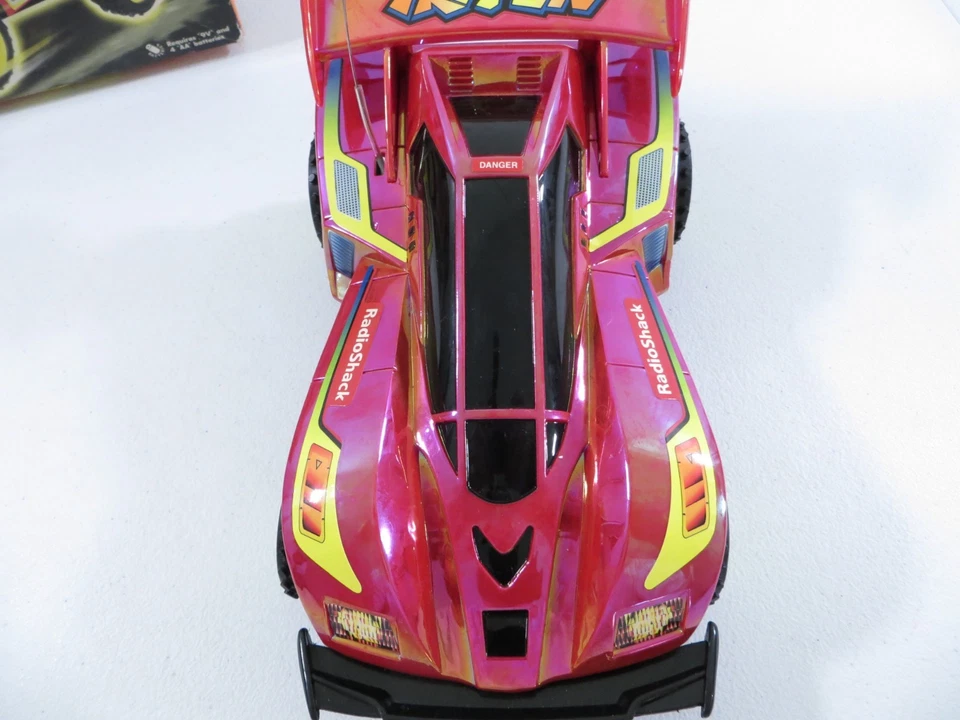 Vintage Radio Shack Triton X-1 Remote Controlled RC Car W/ Box TESTED WORKING - Image 3 of 4