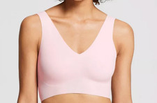 NWD 49 True Co True Body V-Neck Wireless Bra 16802 Peony Small 32-34A/D