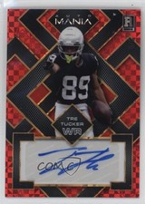 2023 Wild Card Mania Pro-Look Square Red Checkerboard 5/6 Tre Tucker Auto 4at