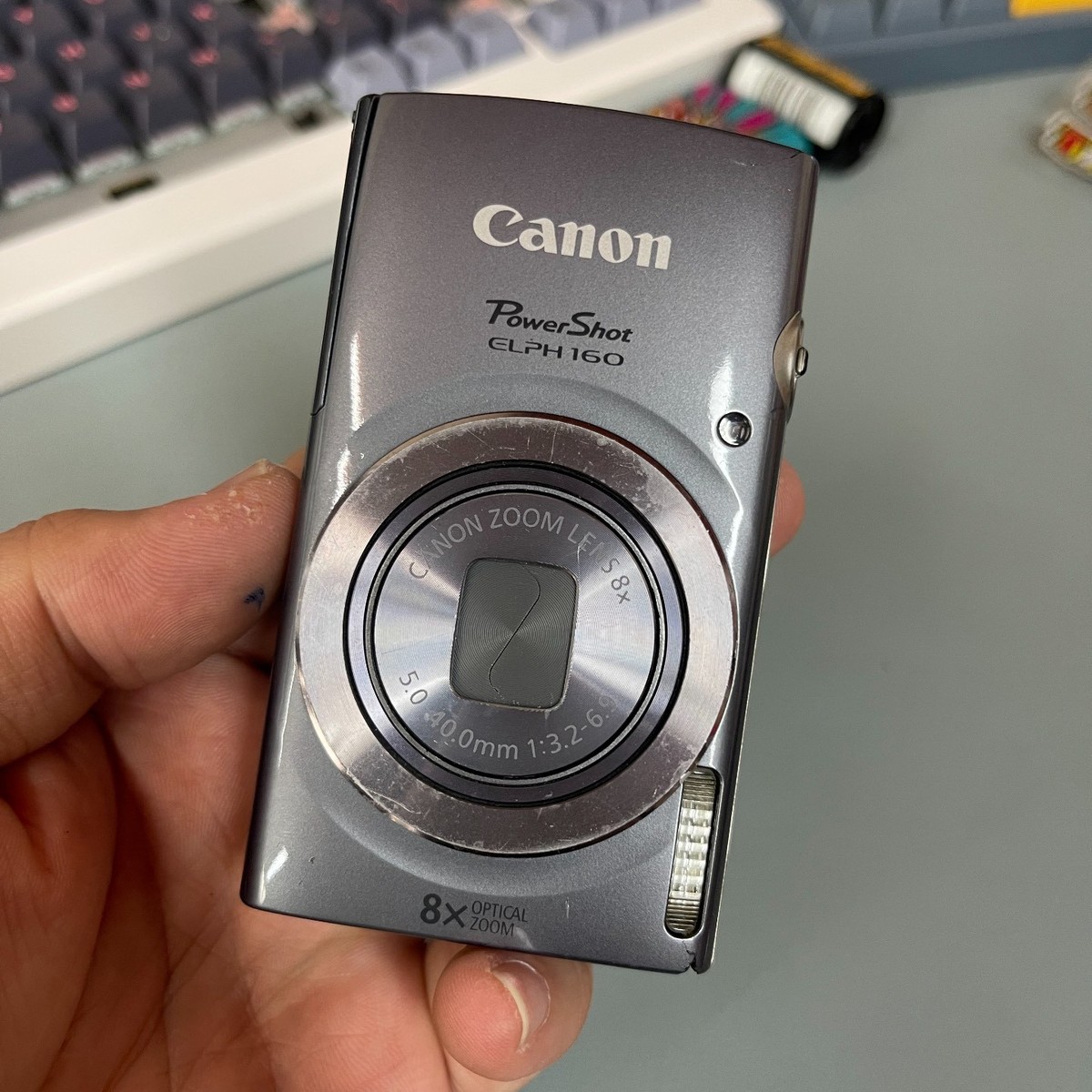 Canon PowerShot ELPH 160 / IXUS 160 20.0MP Digital Camera - Silver
