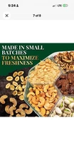 Nuts gift Basket - With a Variety of Freshly Roasted Nuts - Beautifully Packaged