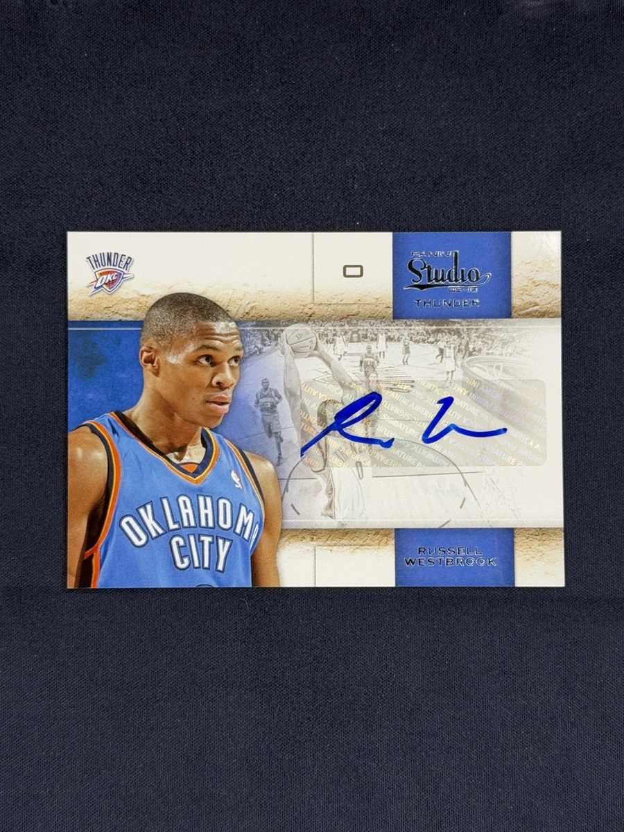 Russell Westbrook Auto NBA カード 2007-08 Topps Tip-Off #114 Russell Westbrook Signed Card PSA AUTO