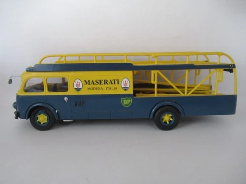 OLD CARS FIAT 642 RACING CAR TRANSPORTER - MASERATI SCALE 1:43 ART. 56100