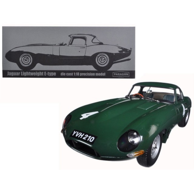 Jaguar Lightweight E-type Sutcliffe Yvh210 Green 1/18 Diecast