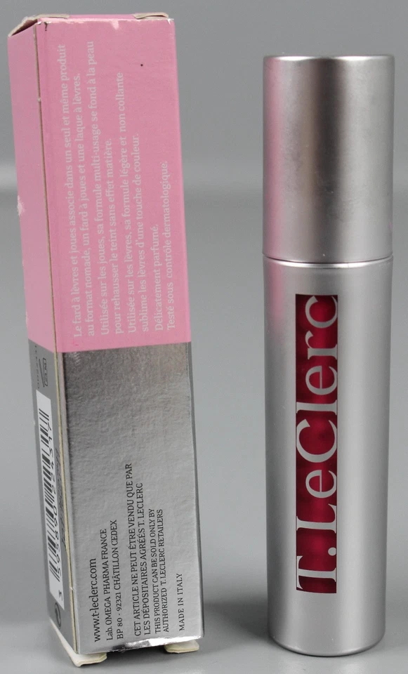 T.LeClerc Lipstick Lip and Cheek Wear 03 Rose Bulgare Lipgloss 4 ml K14-15 - Bild 2 von 2