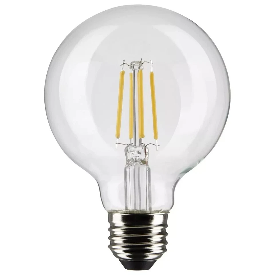 Satco S21243 - 4.5 Watt G25 LED Clear Bulbs - 90 CRI - 3000K (4 or 12 Bulbs) - Image 2 of 4