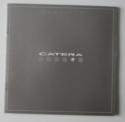 CADILLAC CATERA 1997 dealer brochure - English - Canada - ST1002000218