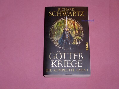 Richard Schwartz - Götterkriege Die komplette Saga 1 _ Sehr guter Zustand