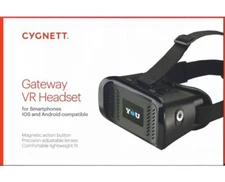 Cygnett Gateway VR Virtual Reality Headset for Smartphone IOS & Androids NIB