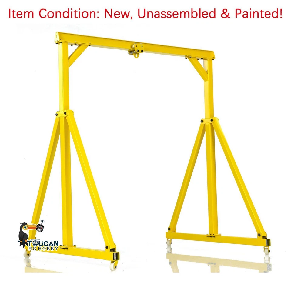 JDM Metal Gantry Crane Painted Unassembled Gantry Lifting Crane 1/10 Scale - Image 2 of 4
