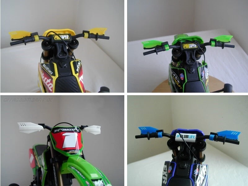 Losi Promoto MX Handschützer 1/4 RC Motorrad Handguards - Bild 4 von 4