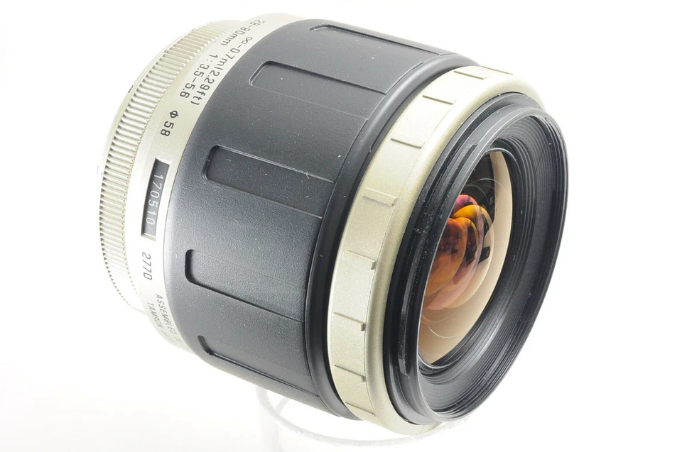 [Excellent] Tamron AF 28-80mm f/3.5-5.6 ASPH 277D For Zoom SLR KAF w/ Caps -2 - Image 3 of 4