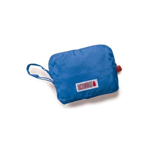 KONG Hooded Stowaway Jacket For Dogs In 2 Sizes ~ Blue - Picture 4 of 6