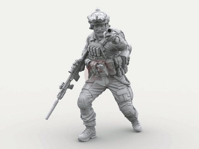 Legend 1/16 120mm US Navy SEAL 3 w/M79 Pirate Gun SCAR-H Mk.17